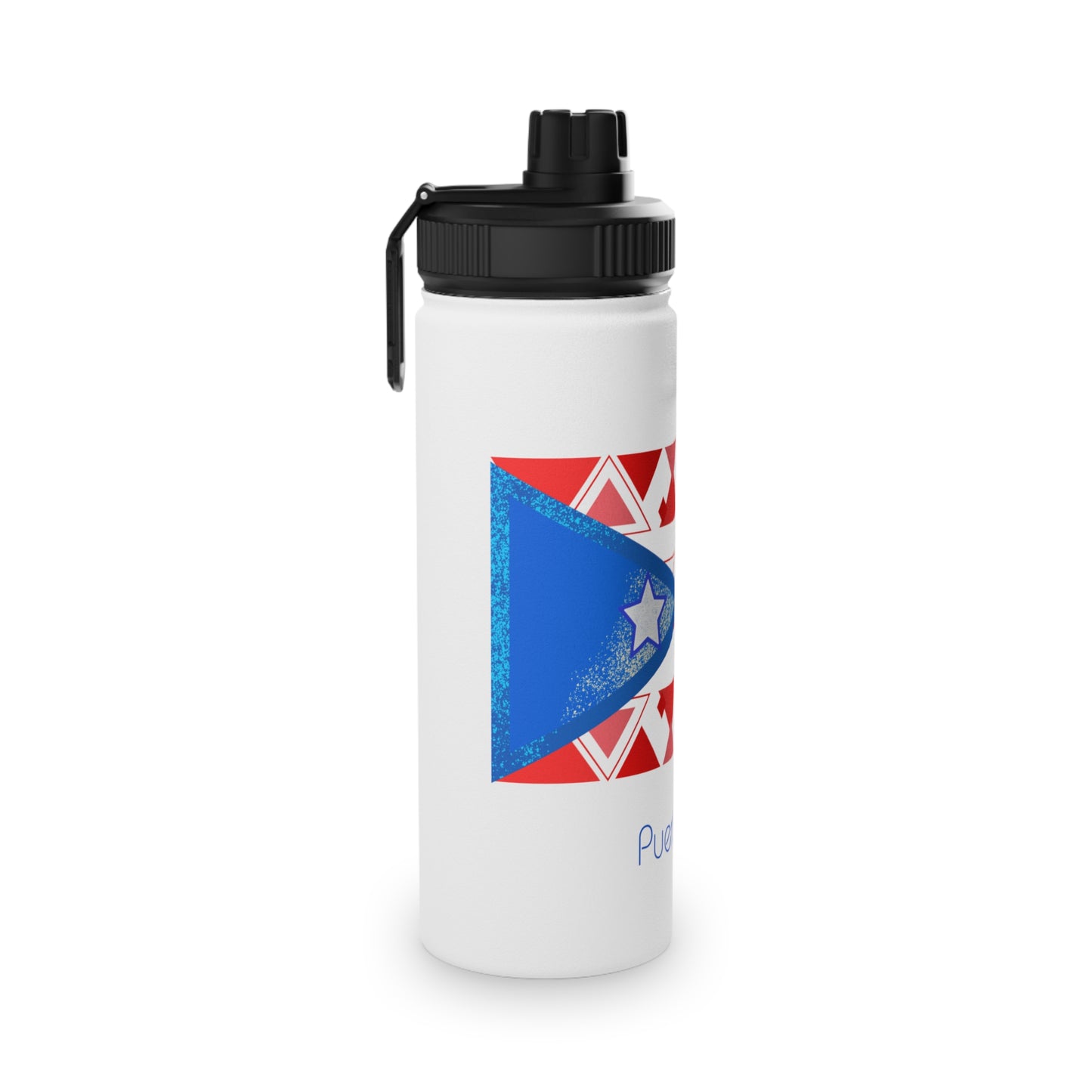 Modern Puerto Rico Stainless Steel Water Bottle, Standard Lid EU