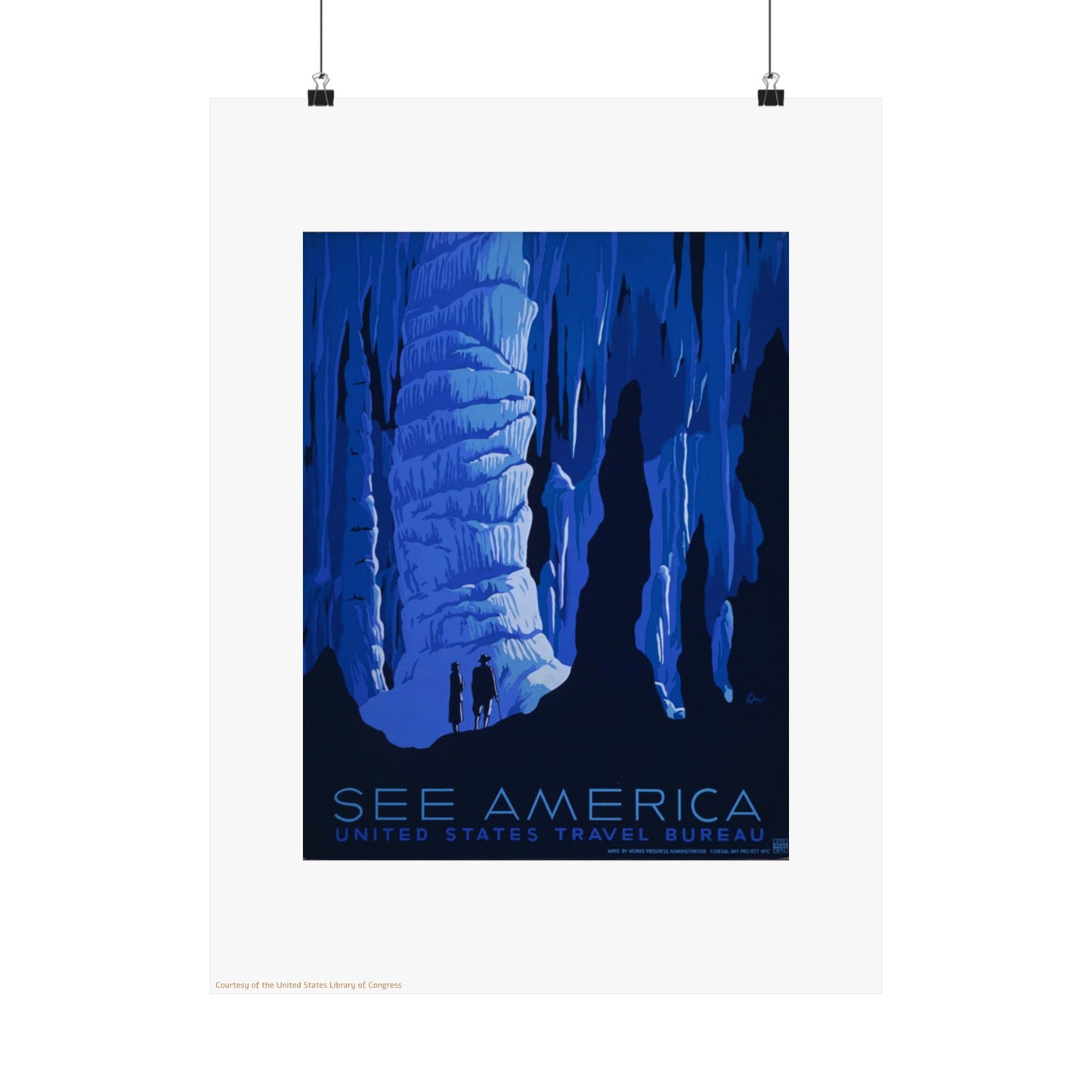 See America National Park Three Vertical Poster