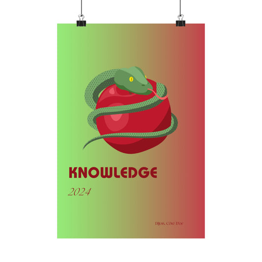 Knowledge Vertical Posters