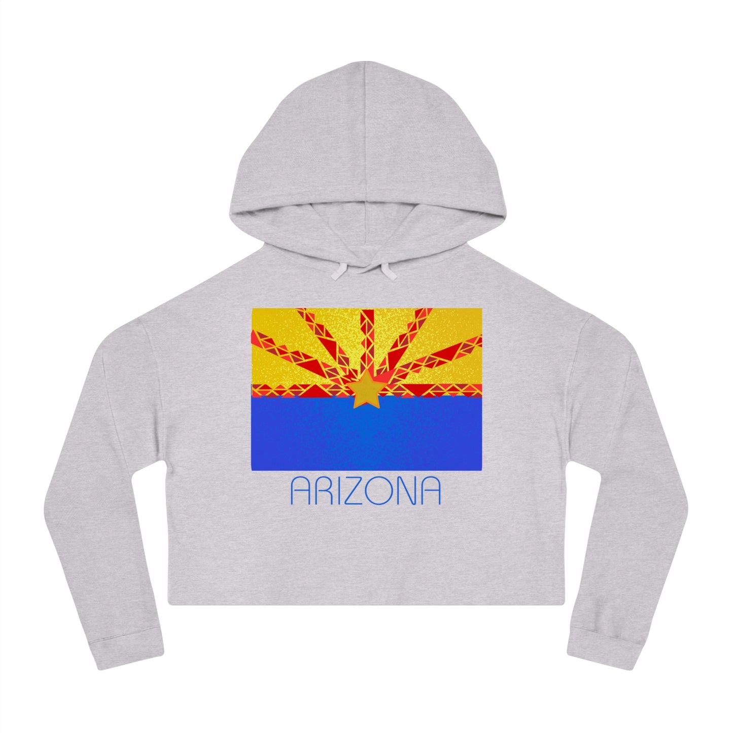 Modern Arizona Women’s Cropped Hooded Sweatshirt