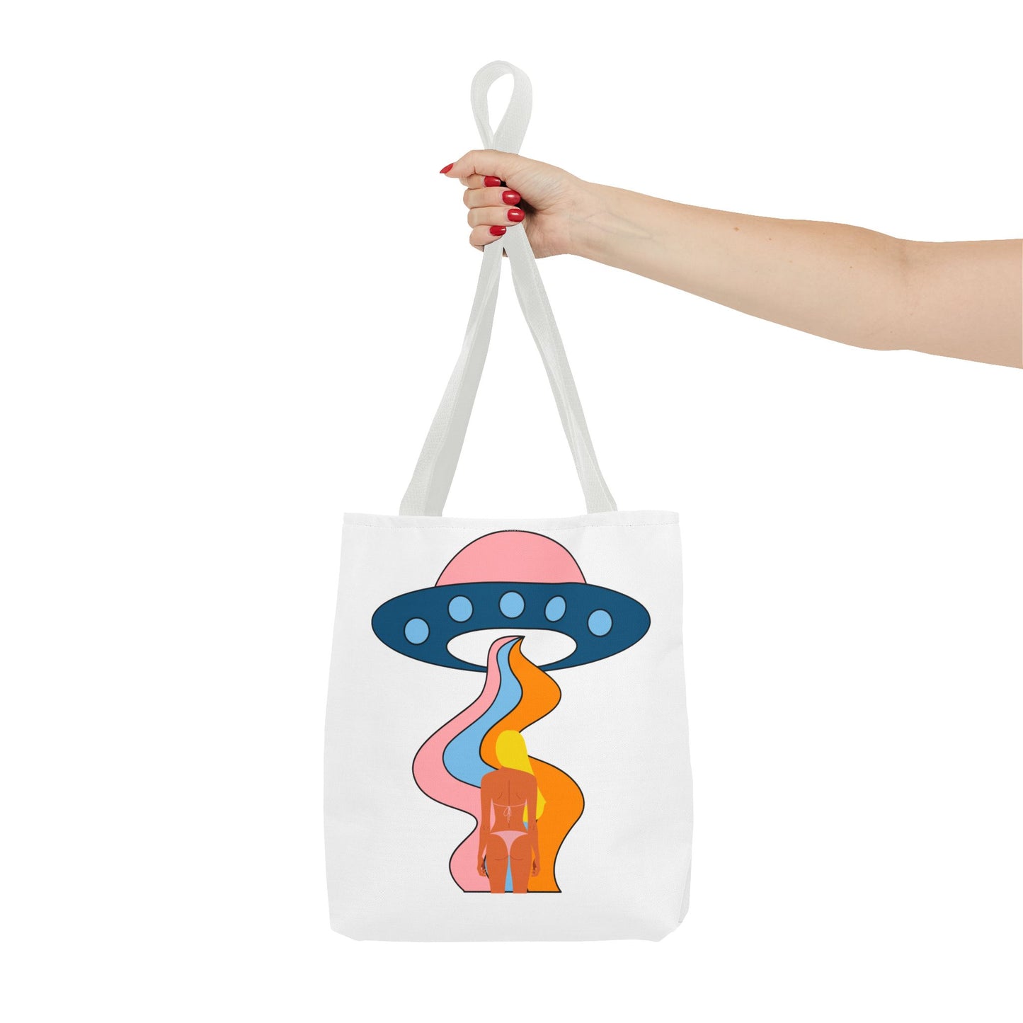 Bikini Abduction Tote Bag