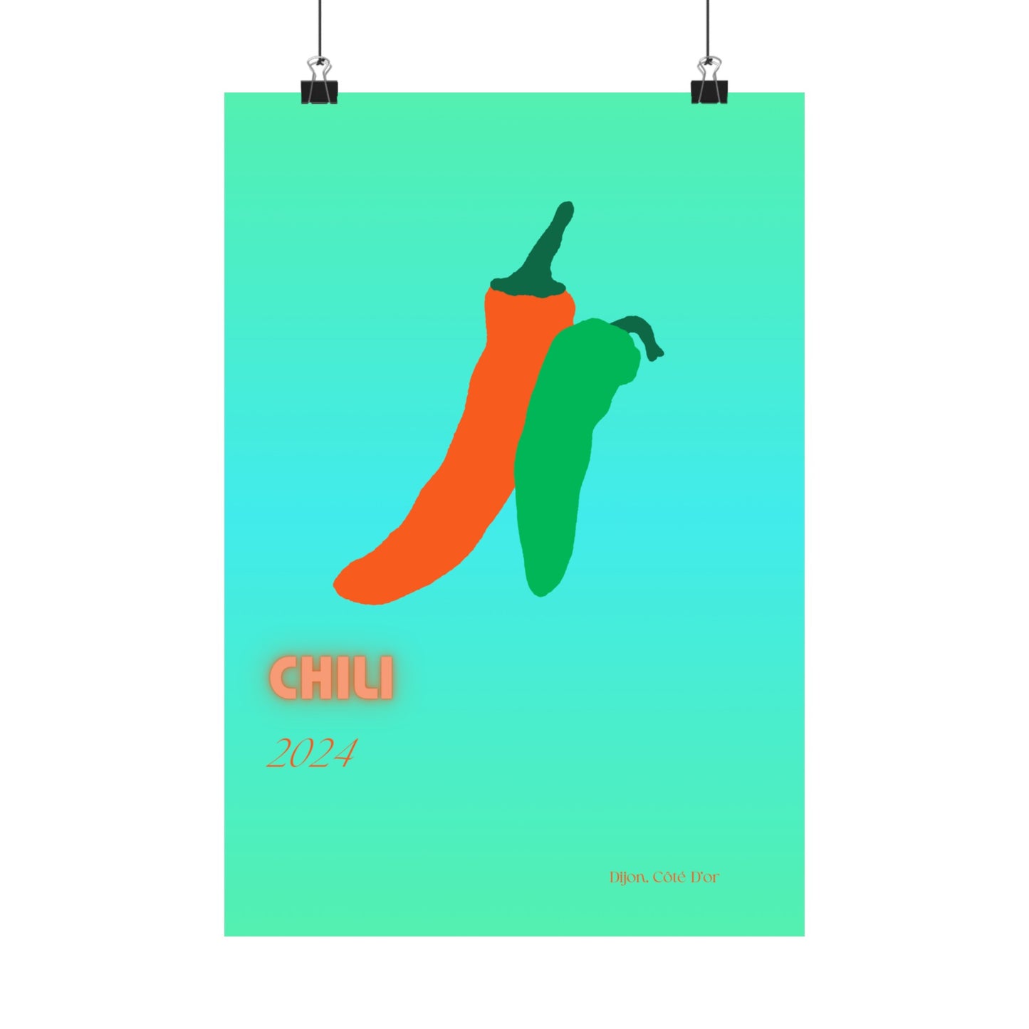 Chili Vertical Posters