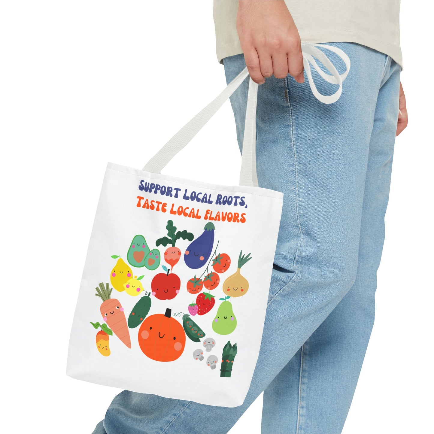 Local Roots, Local Flavors Tote Bag