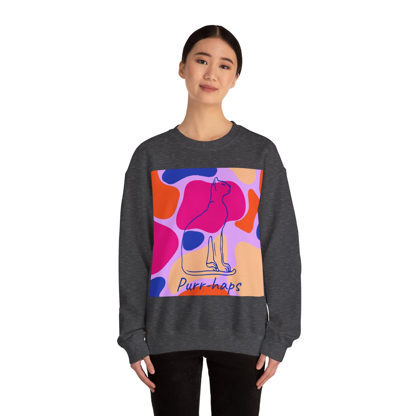 Purr-haps Unisex Heavy Blend™ Crewneck Sweatshirt EU