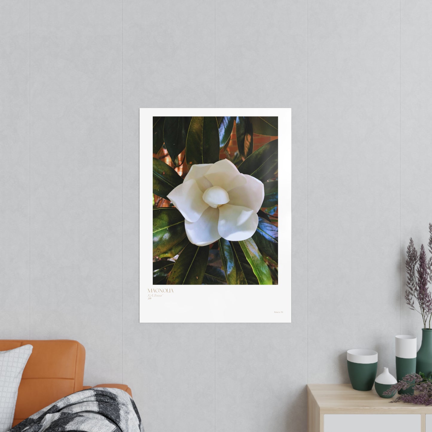 Magnolia Photograph Vertical Posters EU