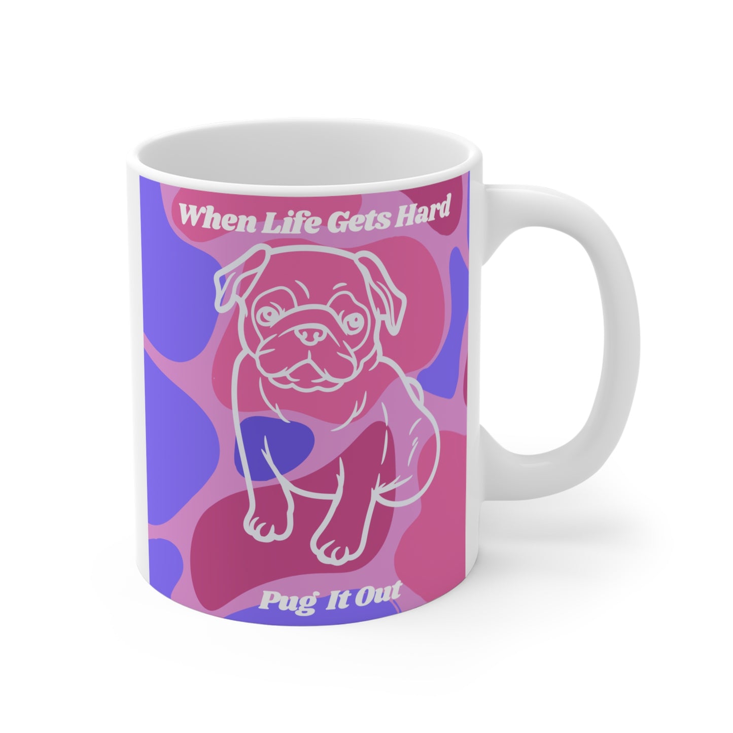 Charming Pug Mug 11oz