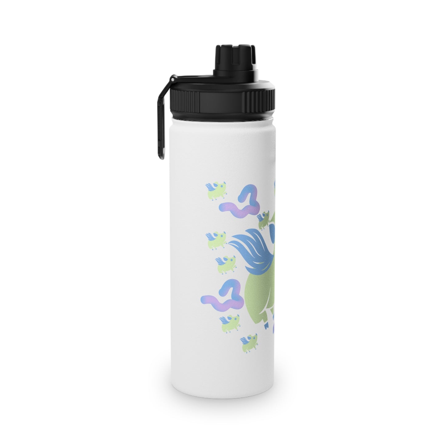 Flying Steel Water Bottle, Standard Lid EU