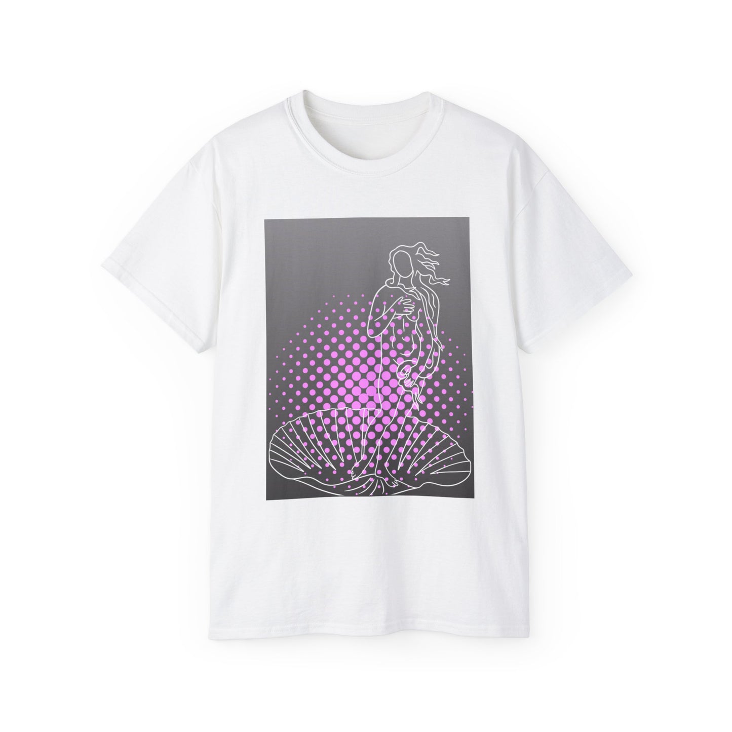 Camiseta unisex de algodón ultra fino Venus in Dots