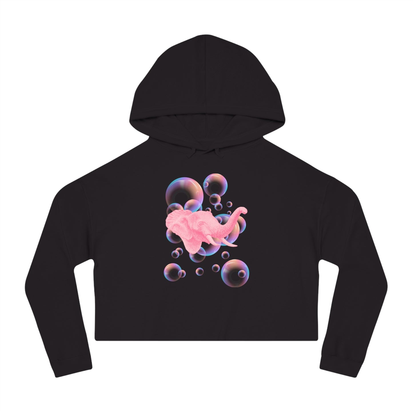 Bubbles Women’s Cropped Hooded Sweatshirt