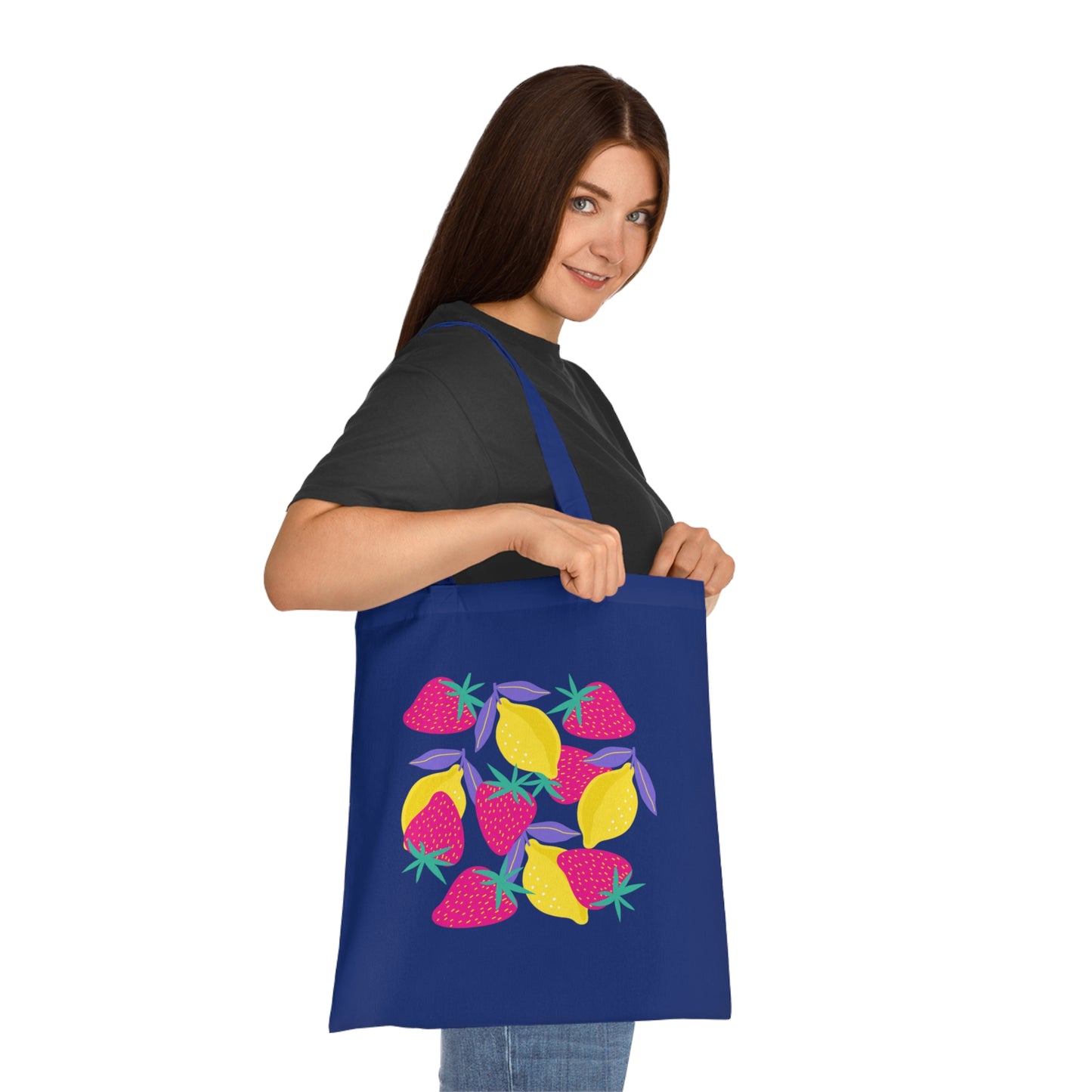 Lemons & Strawberries Tote Bag EU