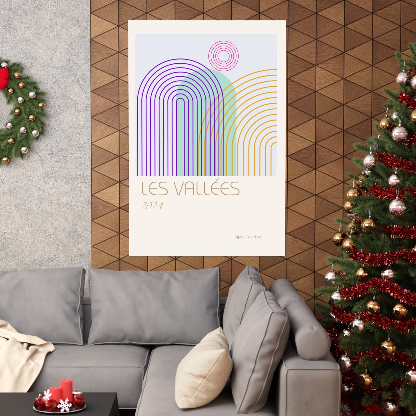 Les Vallees Vertical Posters