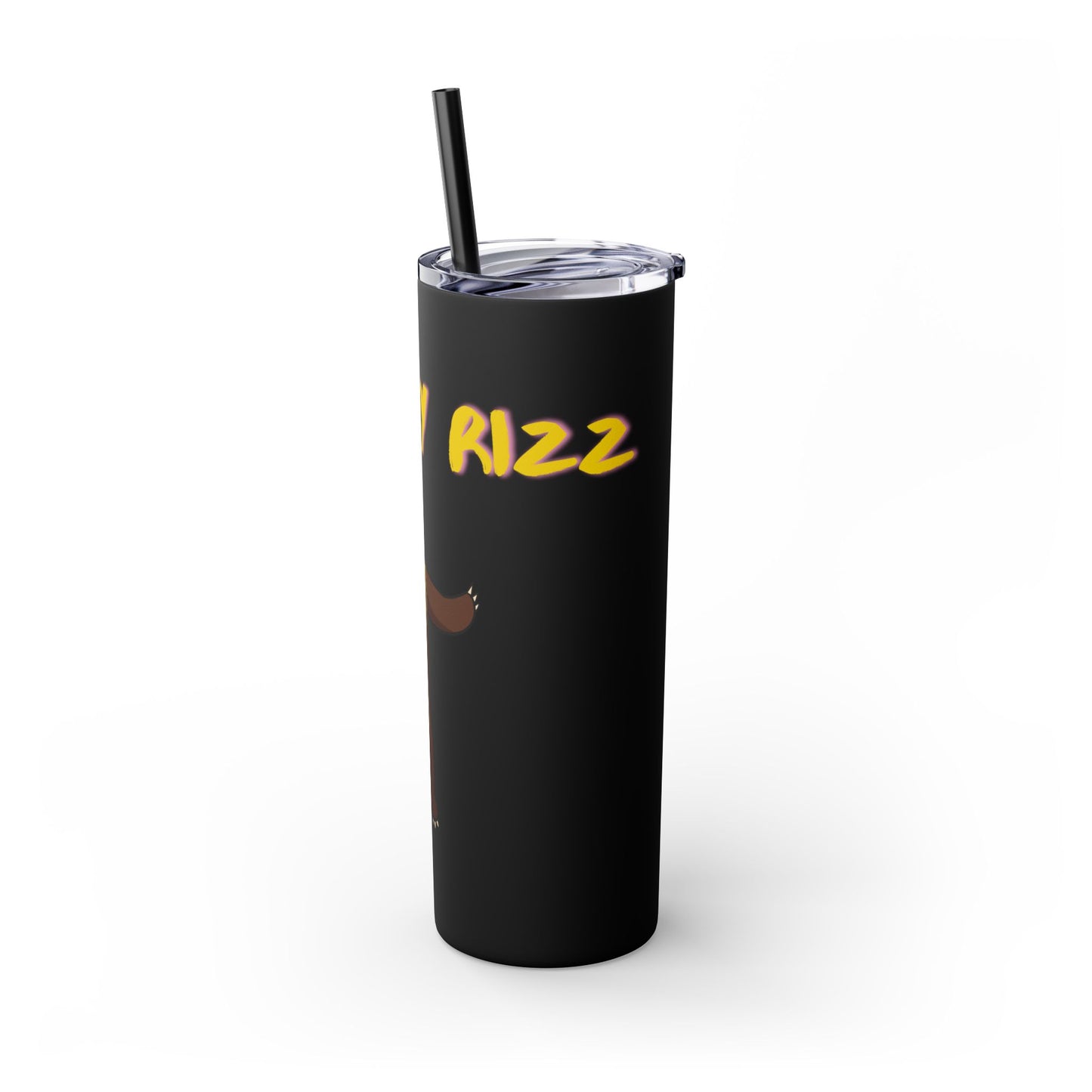 Grizzly Rizz Bear Tumbler with Straw, 20oz