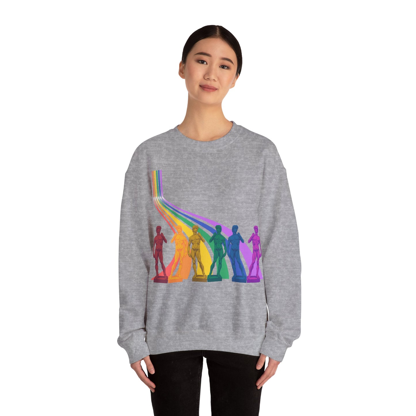 Davey Pride Unisex Heavy Blend™ Crewneck Sweatshirt EU