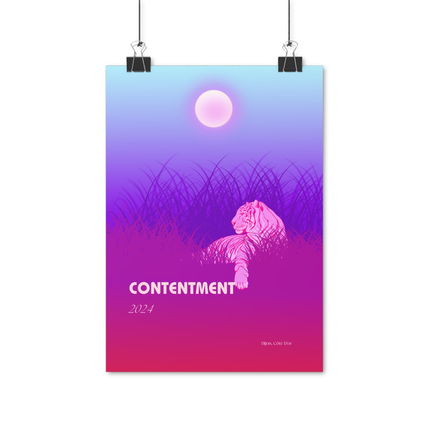 Contentment Vertical Posters EU