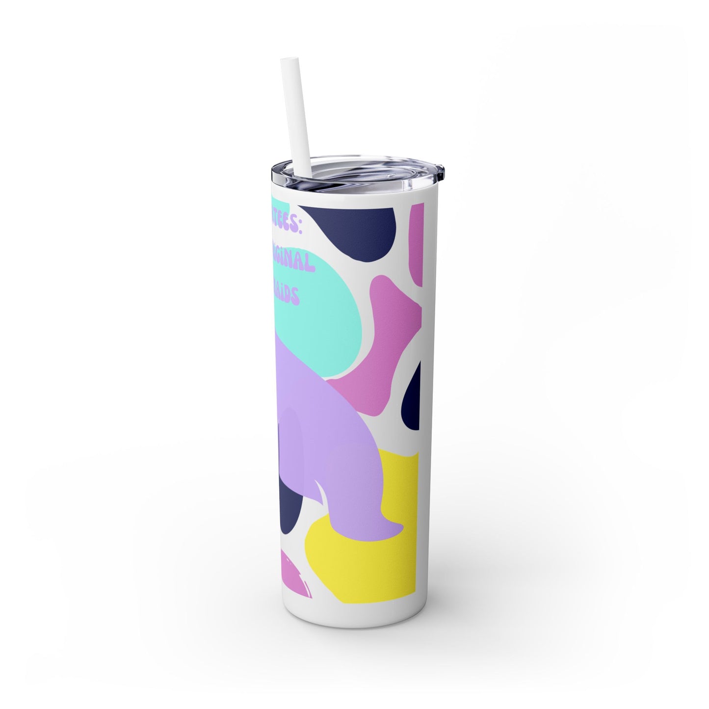 The Original Mermaid Manatee Tumbler with Straw, 20oz