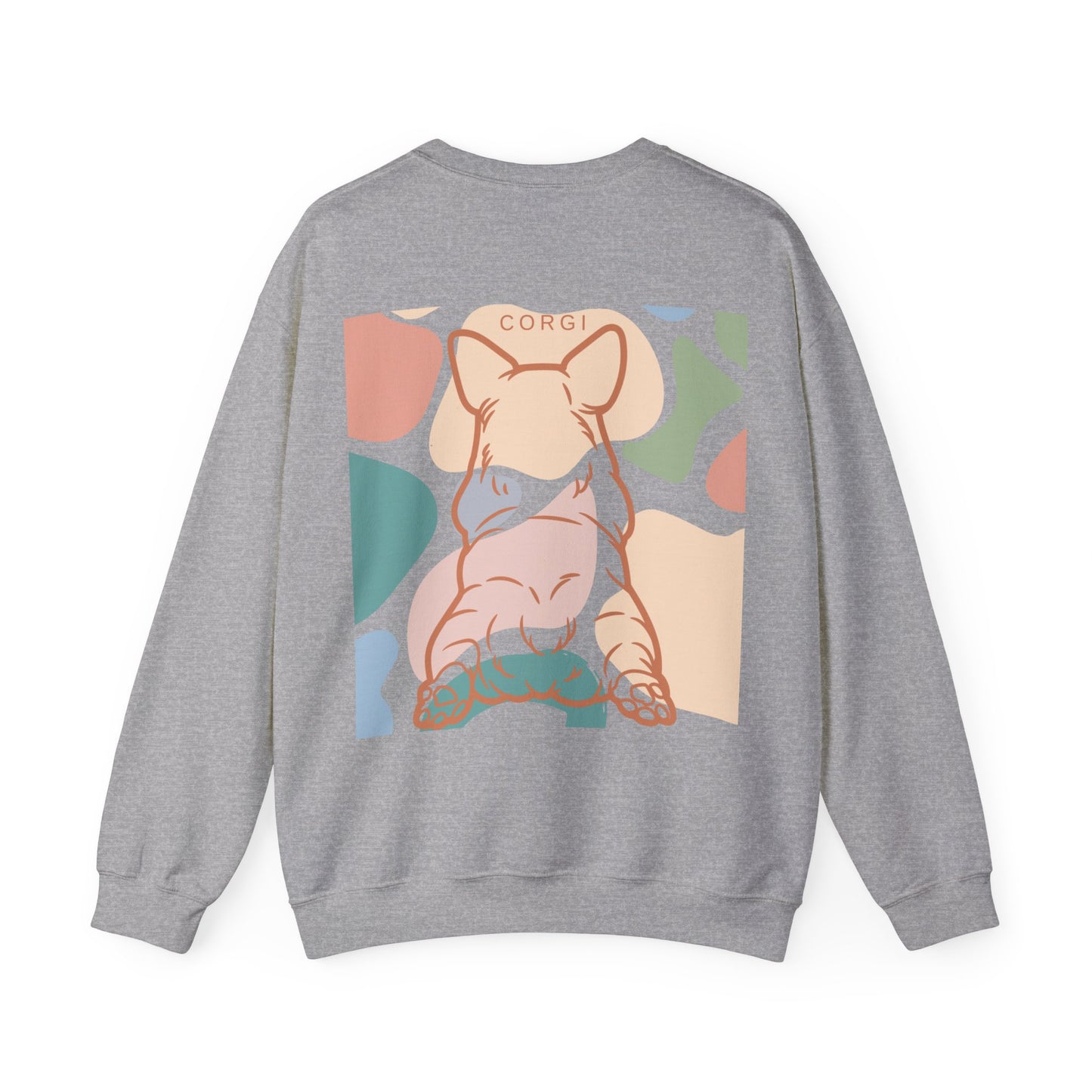 Cute Corgi Unisex Heavy Blend™ Crewneck Sweatshirt  Two Sided EU