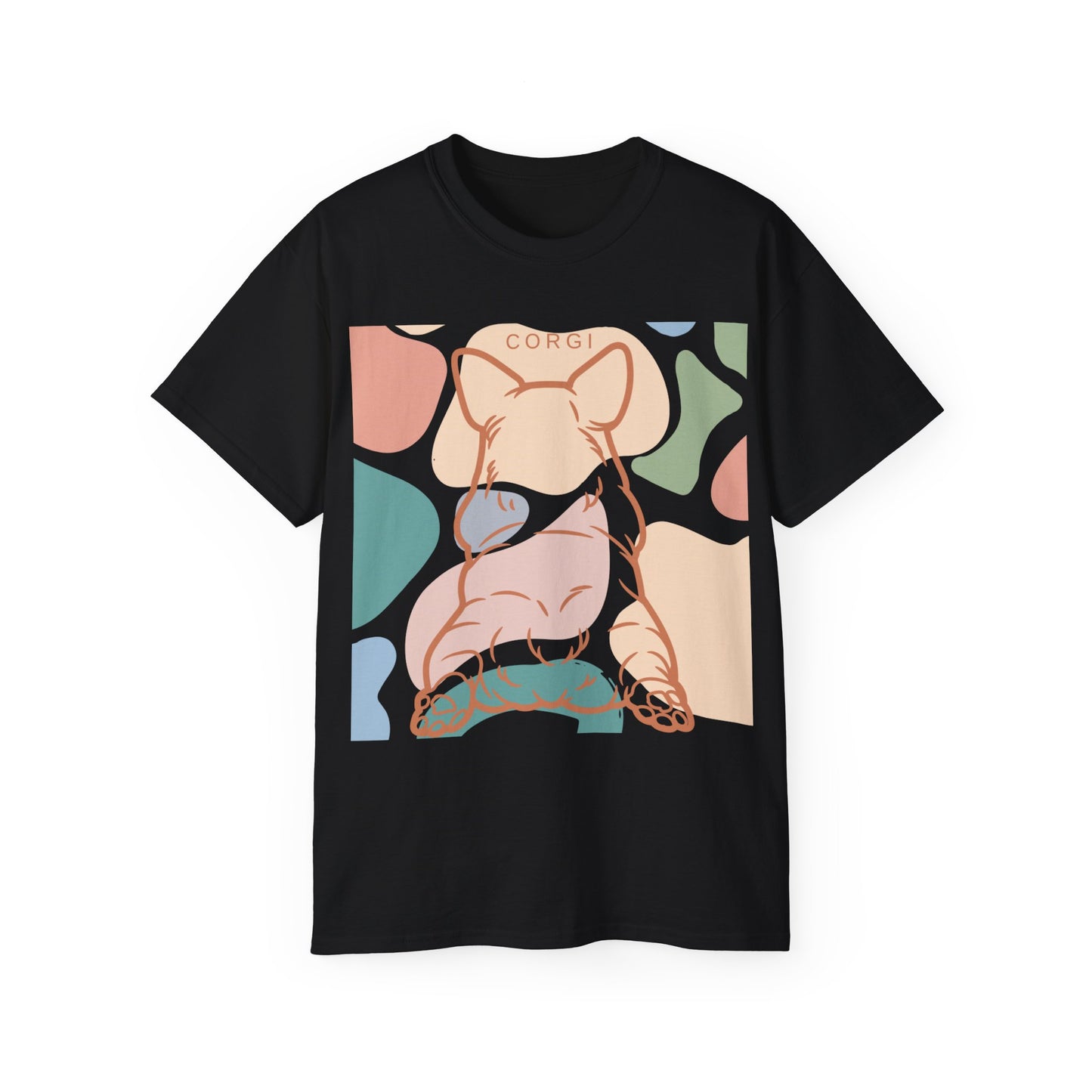 Cute Corgi Rump Unisex Ultra Cotton Tee