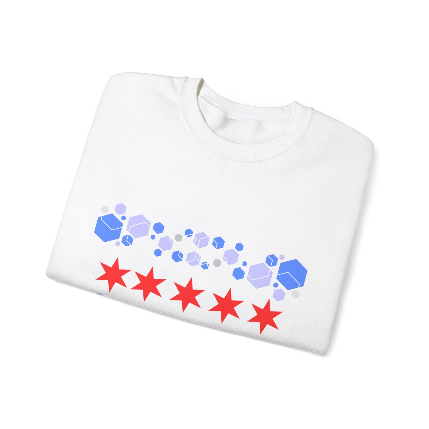 Modern Chicago Unisex Heavy Blend™ Crewneck Sweatshirt EU