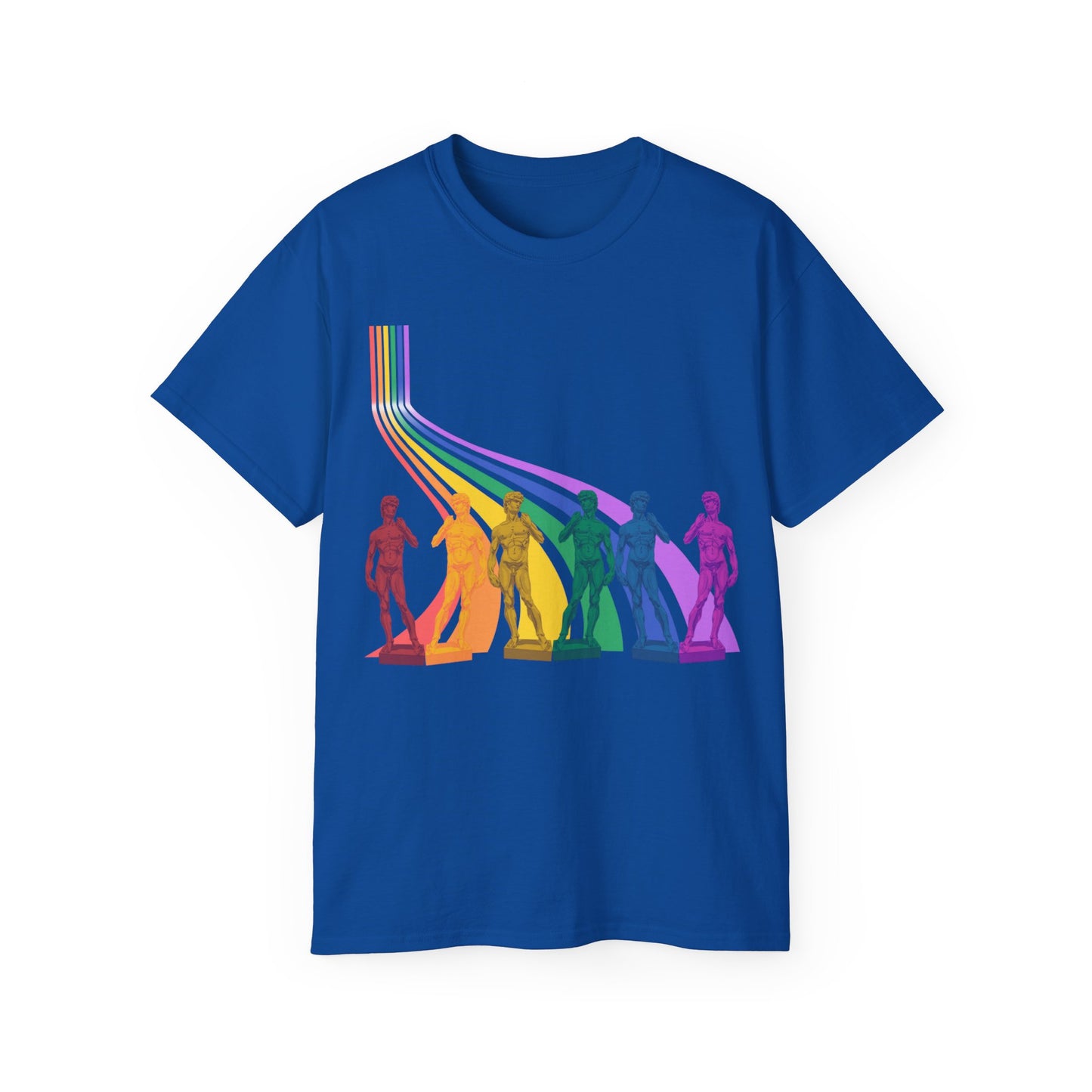 Camiseta unisex de algodón ultra fino Davey Pride de la UE