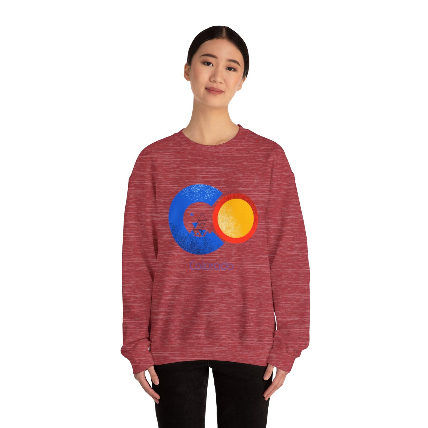 Modern Colorado Unisex Heavy Blend™ Crewneck Sweatshirt