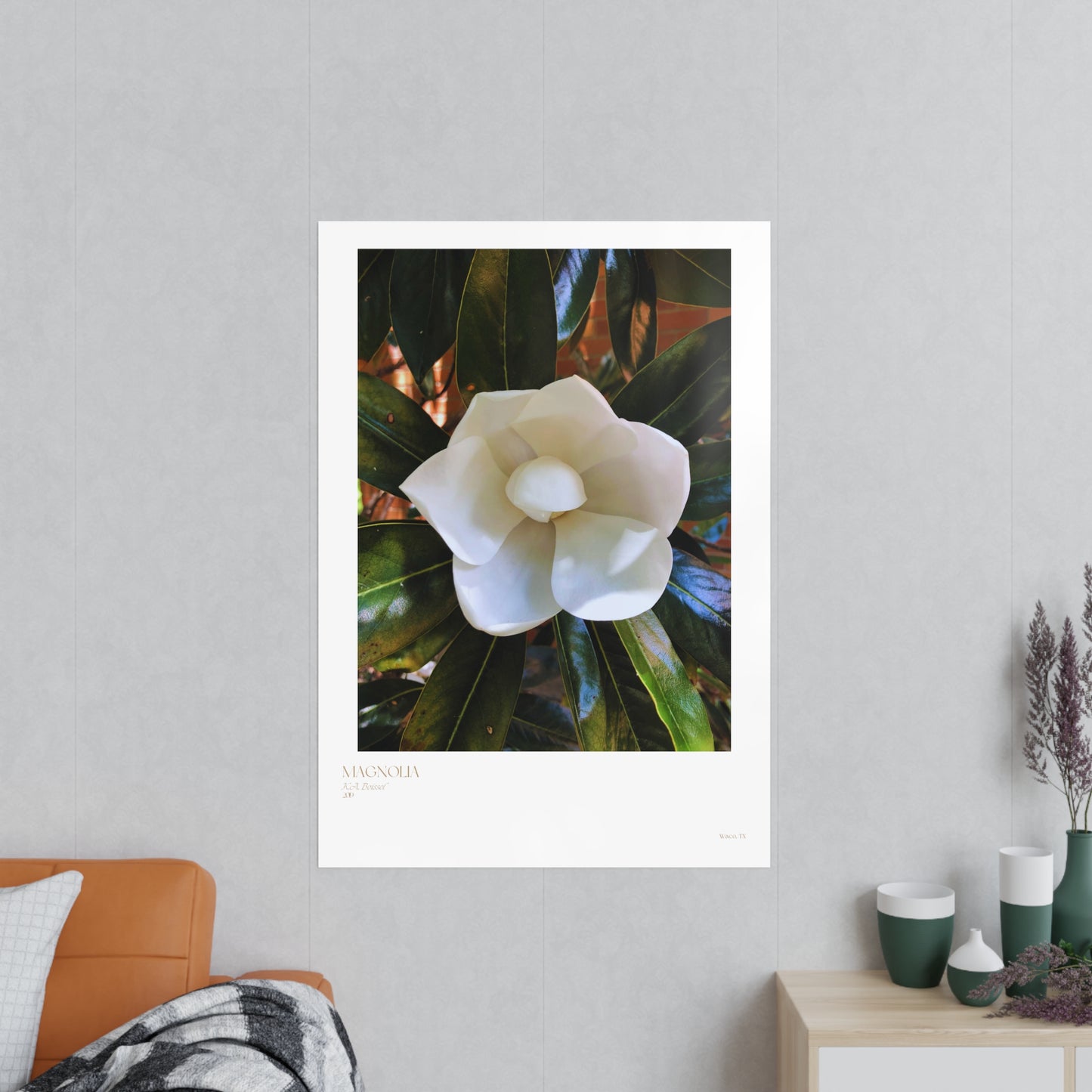 Magnolia Photograph Vertical Posters EU