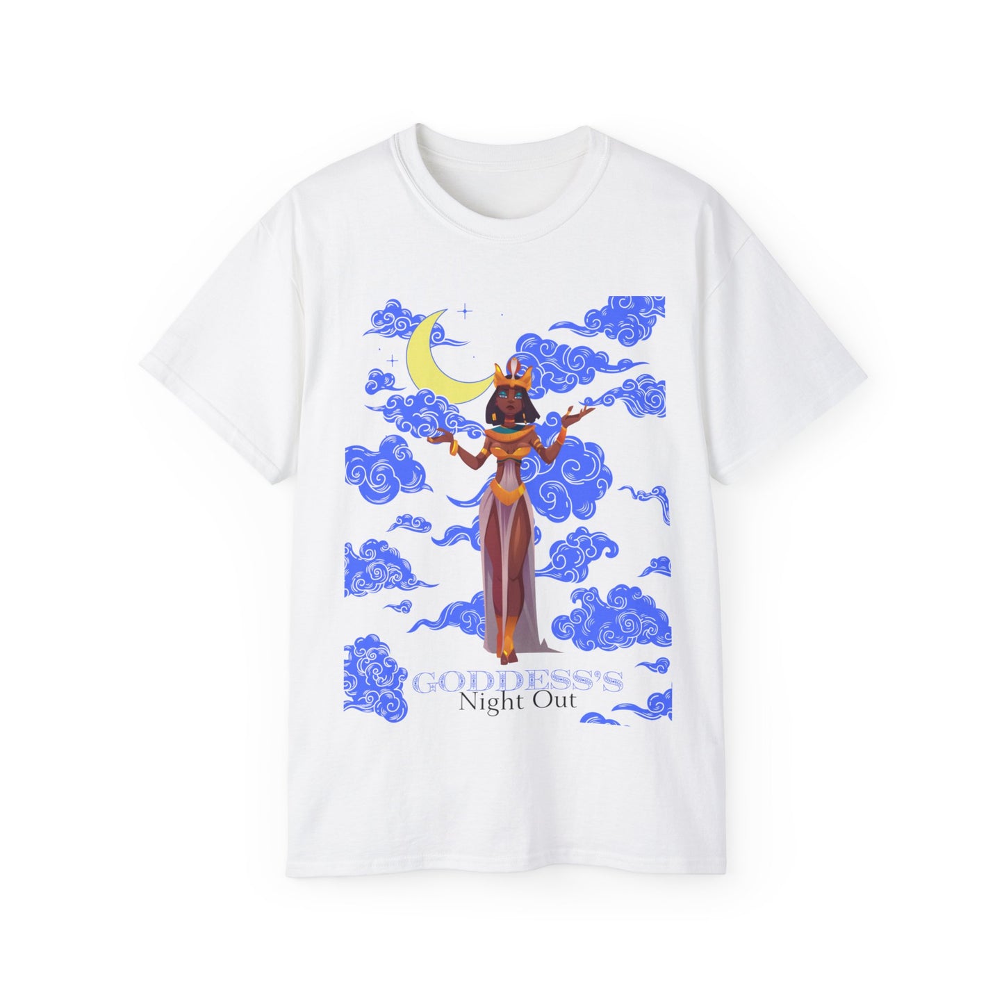 Goddess's Night Out Nephthys Goddess Bachelorette Girls Night Party Unisex Ultra Cotton Tee