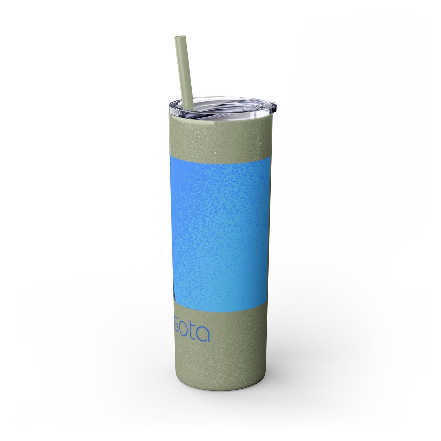 Modern Minnesota Tumbler with Straw, 20oz