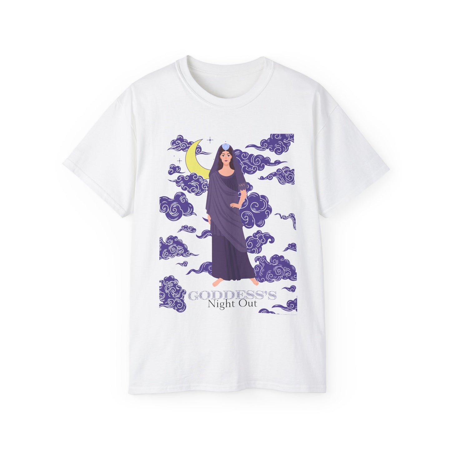 Goddess's Night Out Persephone Goddess Bachelorette Girls Night Party Unisex Ultra Cotton Tee EU