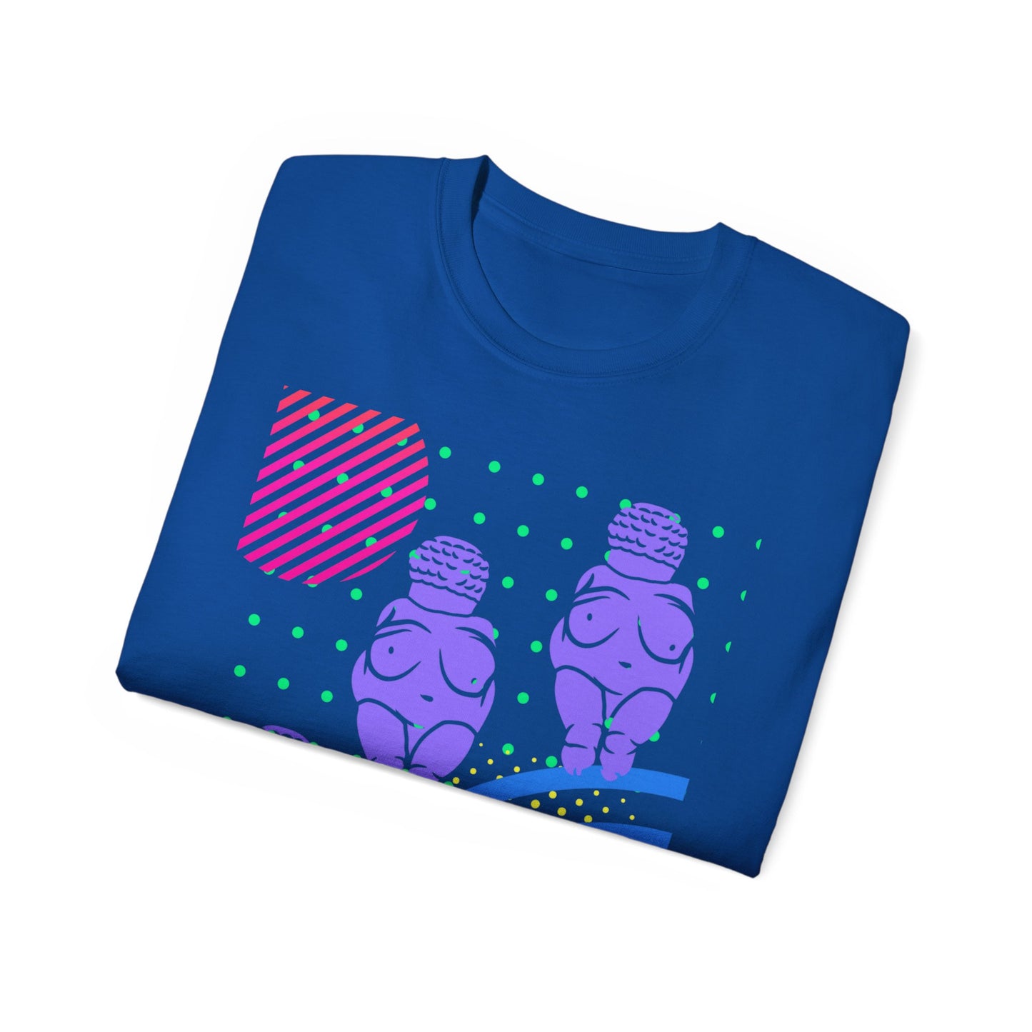 Camiseta unisex de algodón ultrafino Neon Goddess de la UE