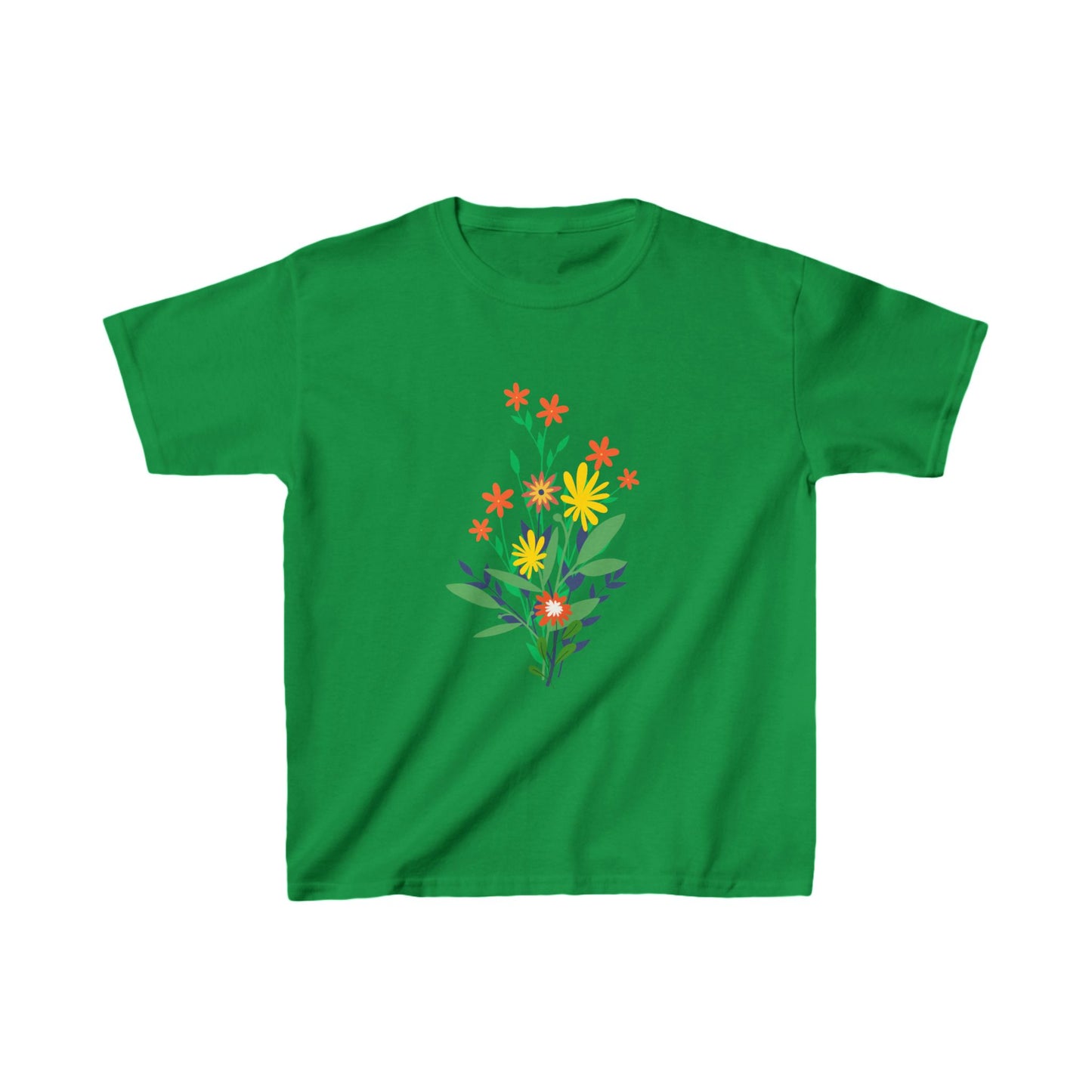 Summer Flowers Kids Heavy Cotton™ Tee EU