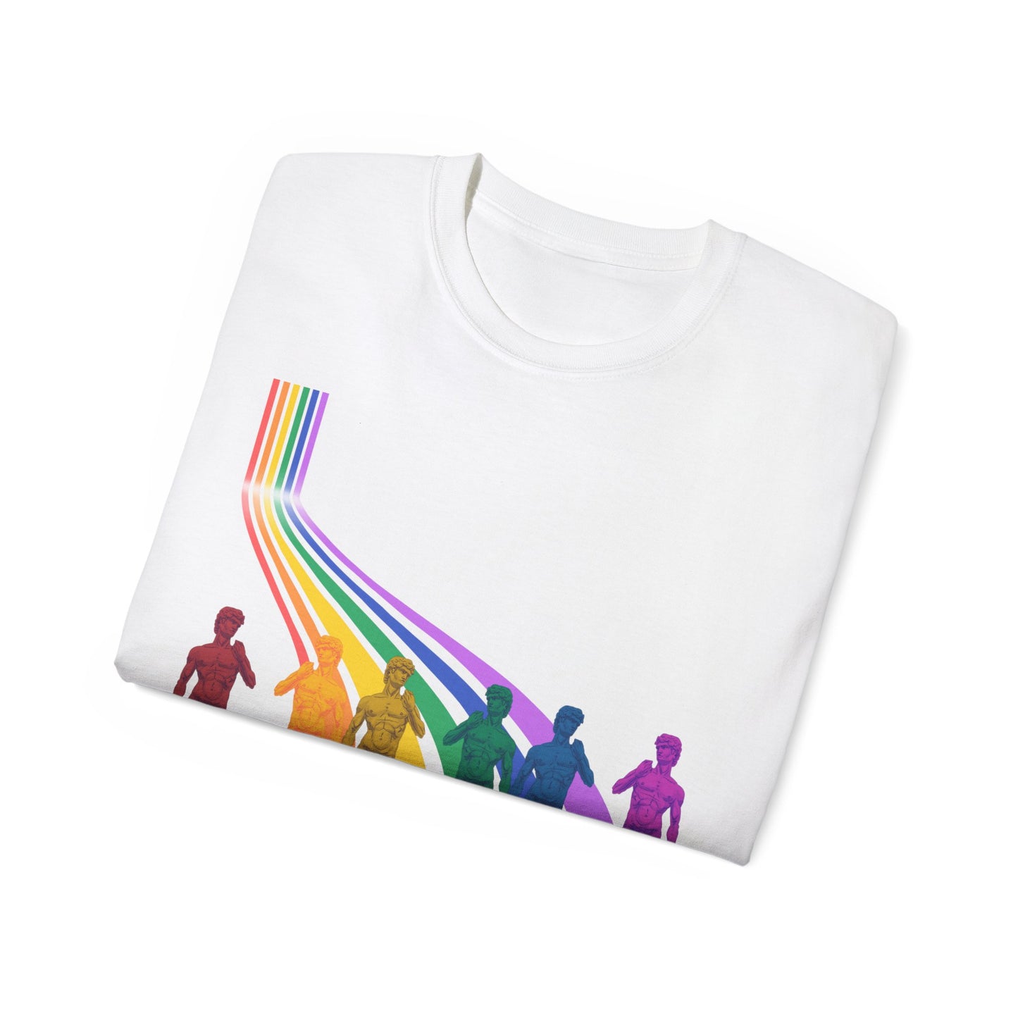 Camiseta unisex de algodón ultra fino Davey Pride de la UE