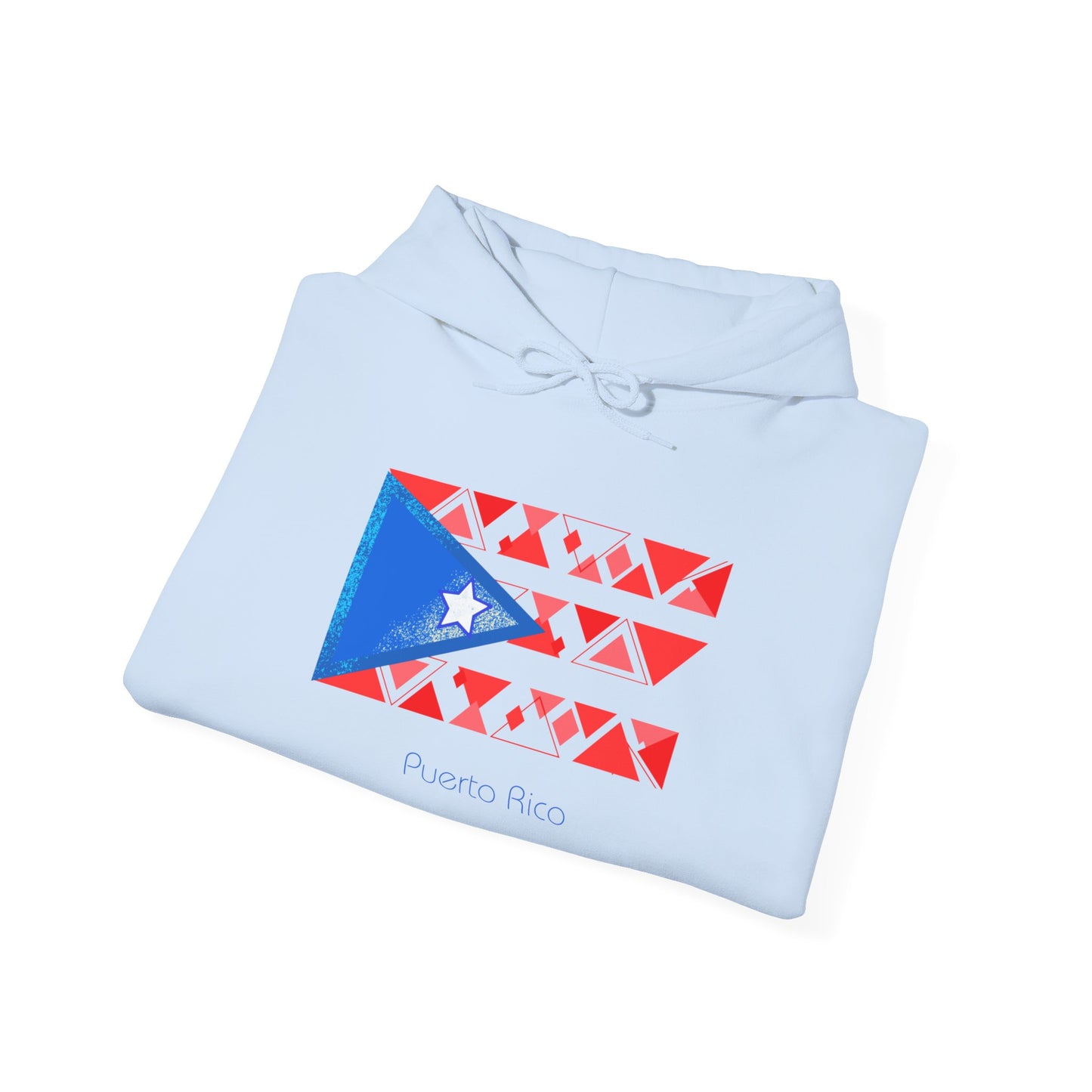 Sudadera unisex con capucha y mezcla pesada Modern Puerto Rico