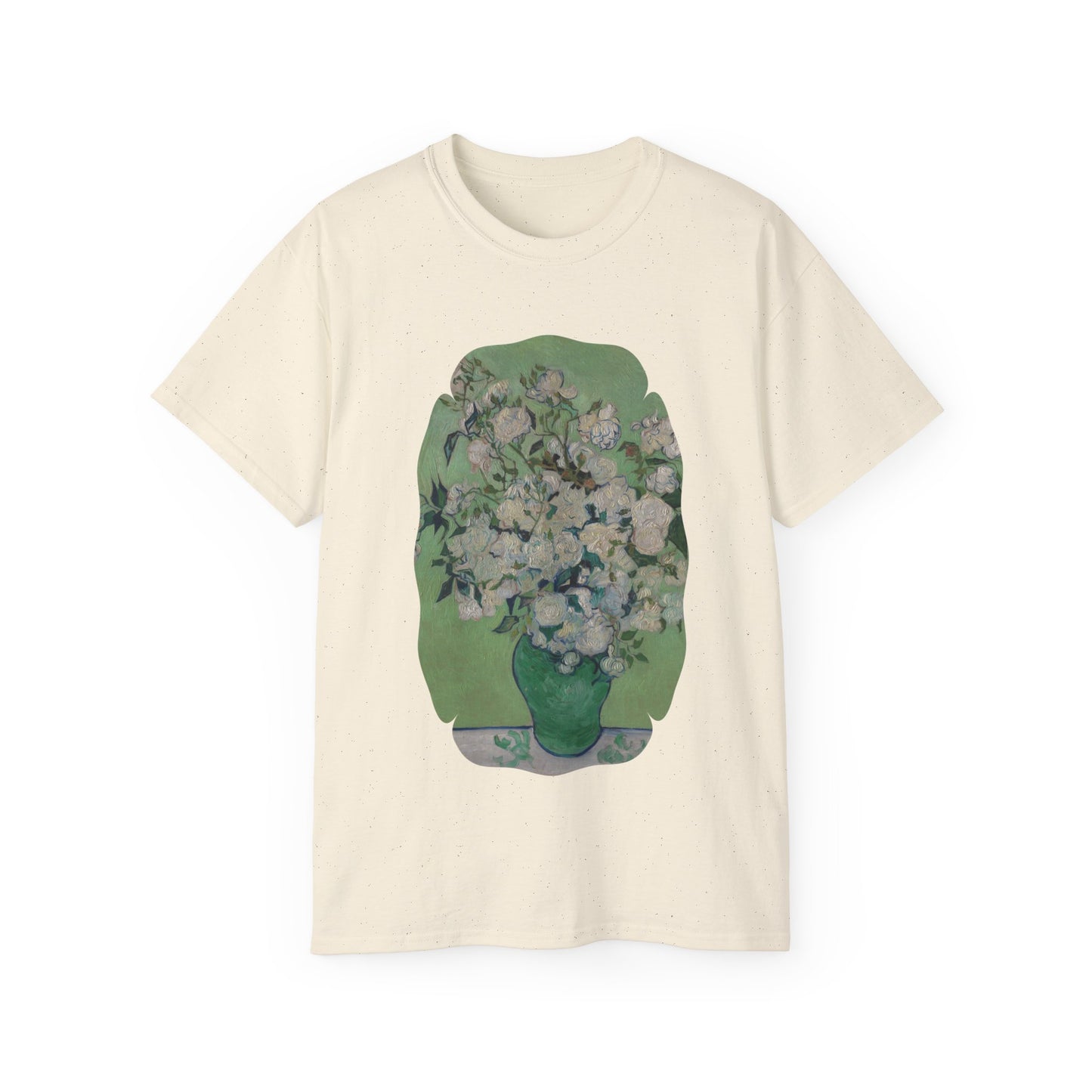 Vincent Van Gogh, Vase of Roses 1890 Ultra Cotton Tee