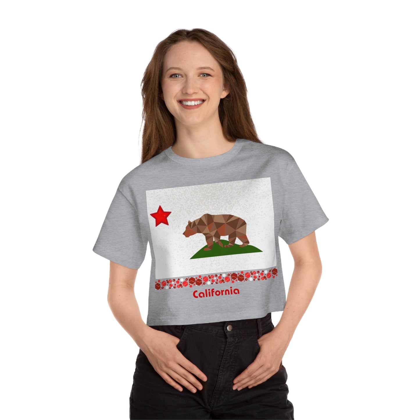 Modern California Champion Women's Heritage Cropped T-Shirt