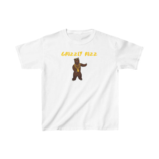 Grizzly Rizz Kids Heavy Cotton™ Tee