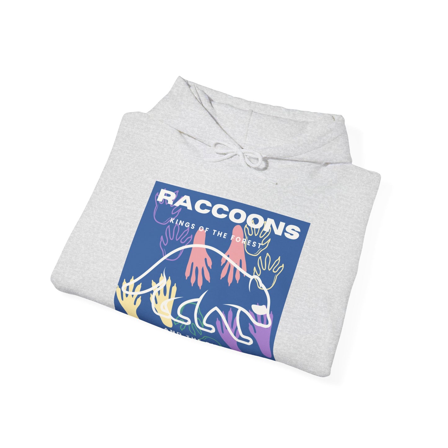 Kings of City Forest Raccoons Unisex Heavy Blend™ Hooded Sweatshirt EU