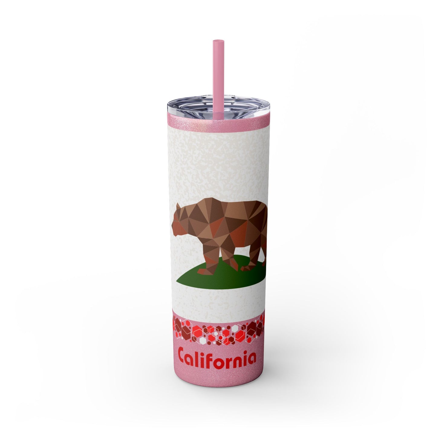 Modern California Tumbler with Straw, 20oz