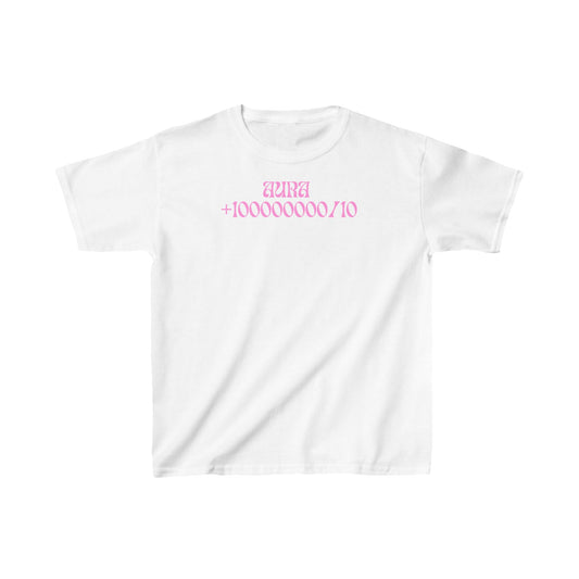 Aura Pink Kids Heavy Cotton™ Tee