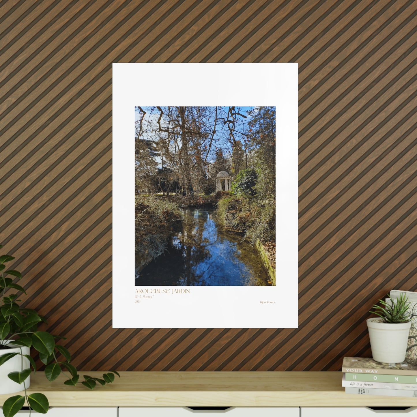 Arquebuse Jardin Photograph Vertical Posters EU