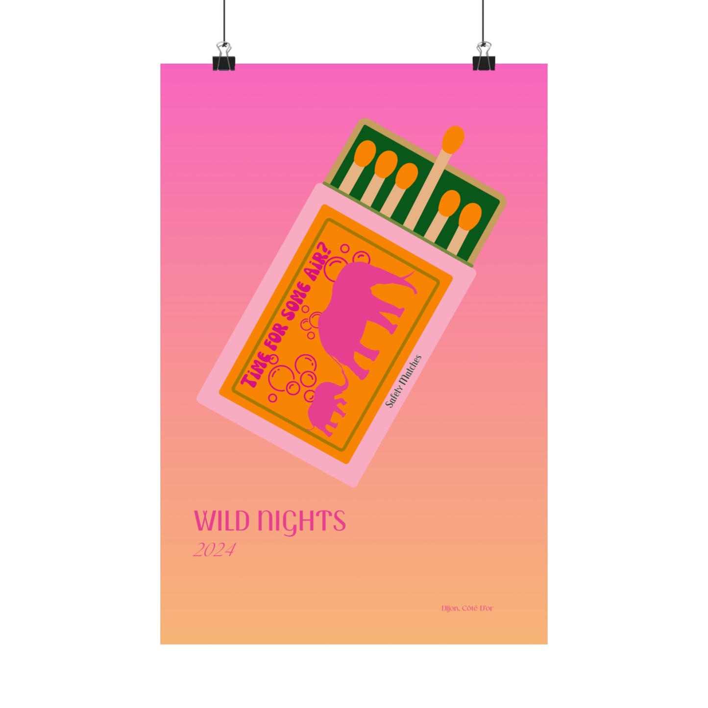 Wild Nights Vertical Posters