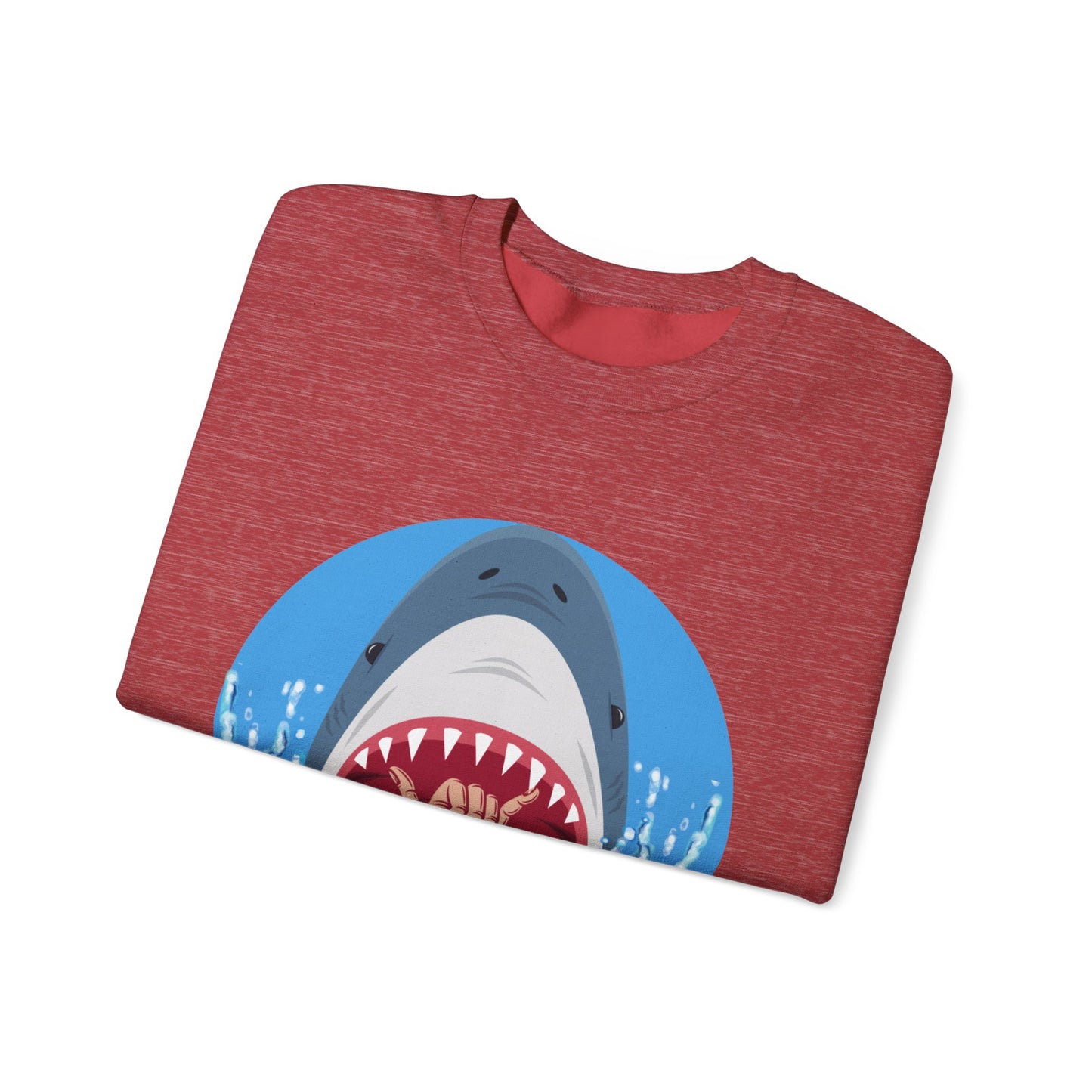 Surfin' Shark Unisex Heavy Blend™ Crewneck Sweatshirt