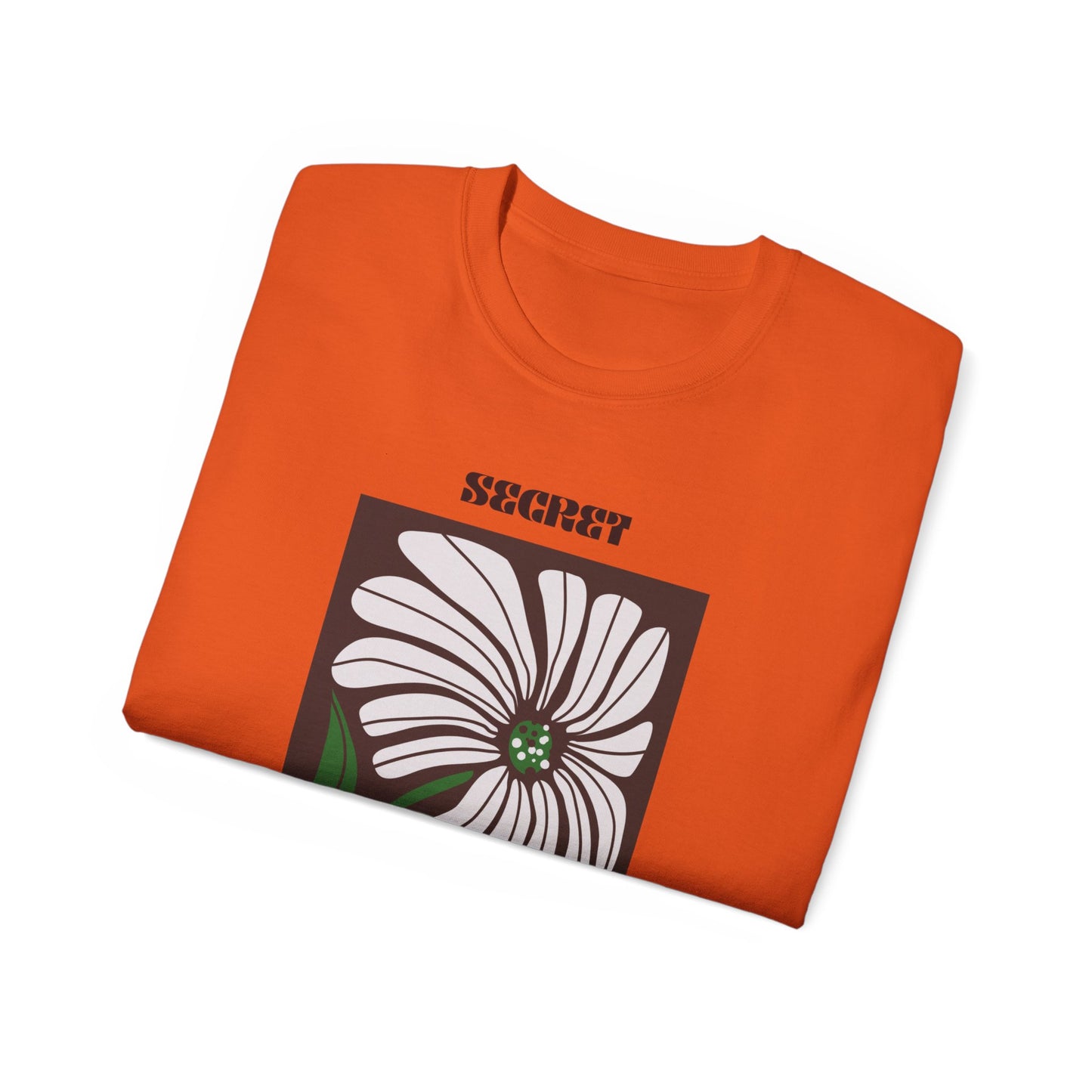 Camiseta de algodón ultra fino Secret Blooms de la UE