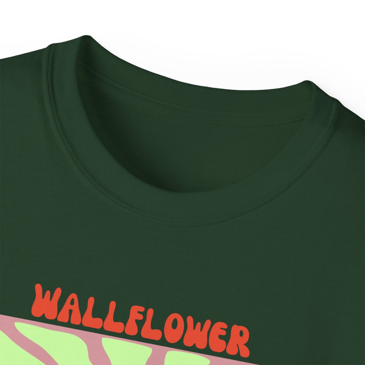 Camiseta unisex de algodón ultrafino Wallflower de la UE