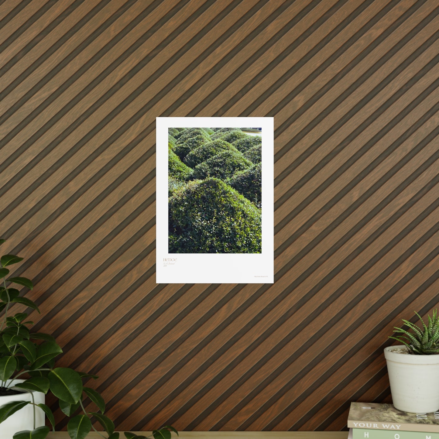 Hedge Photograph Vertical Posters EU