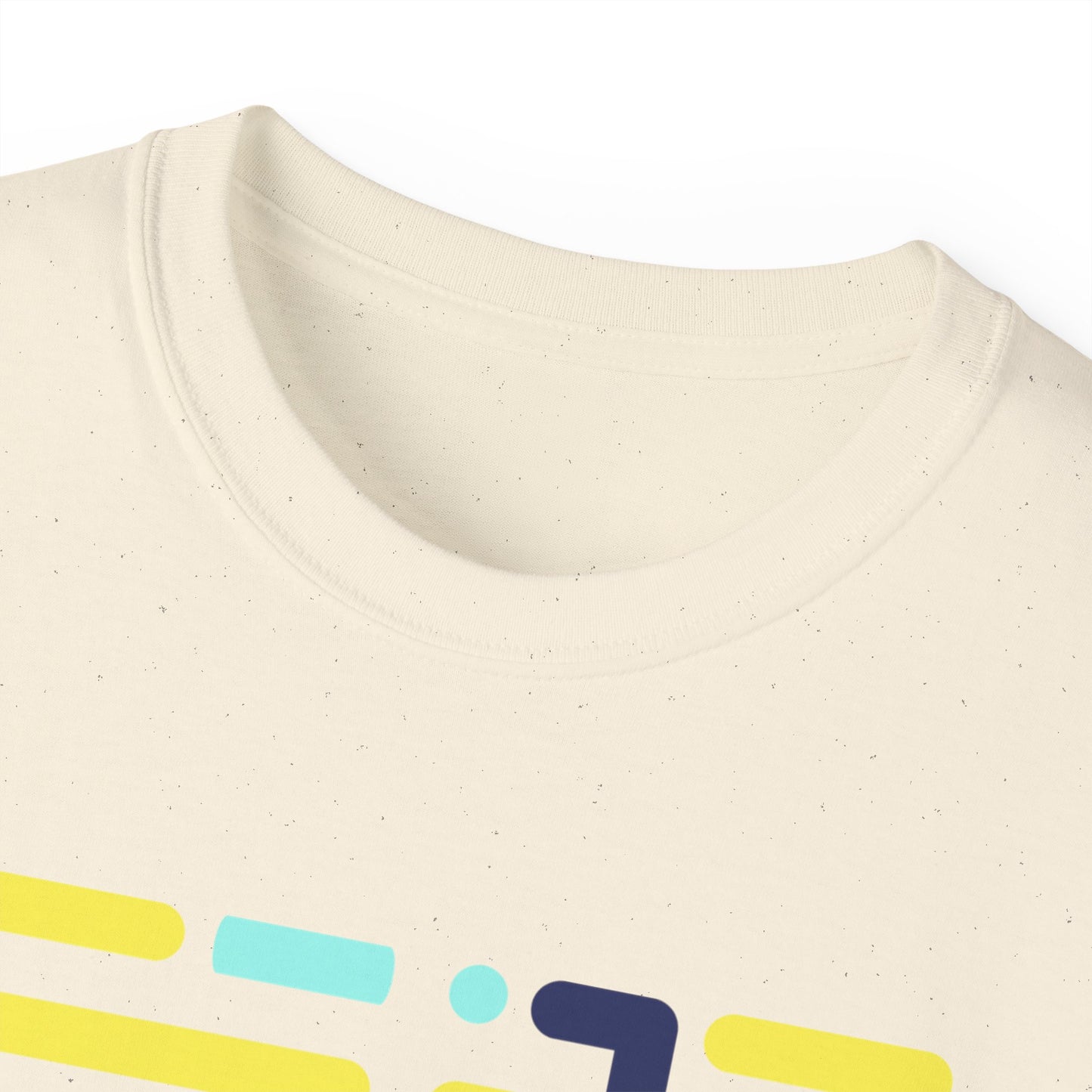 Waves In Code Illustration Ultra Cotton Tee