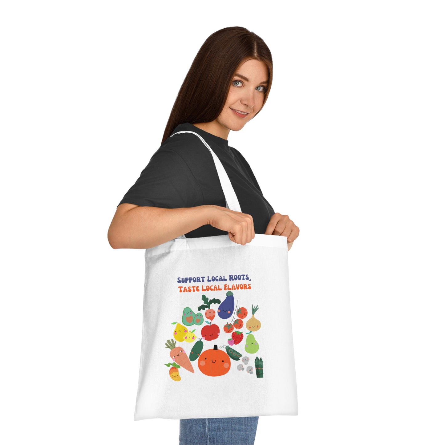 Local Roots, Local Flavors Tote Bag EU