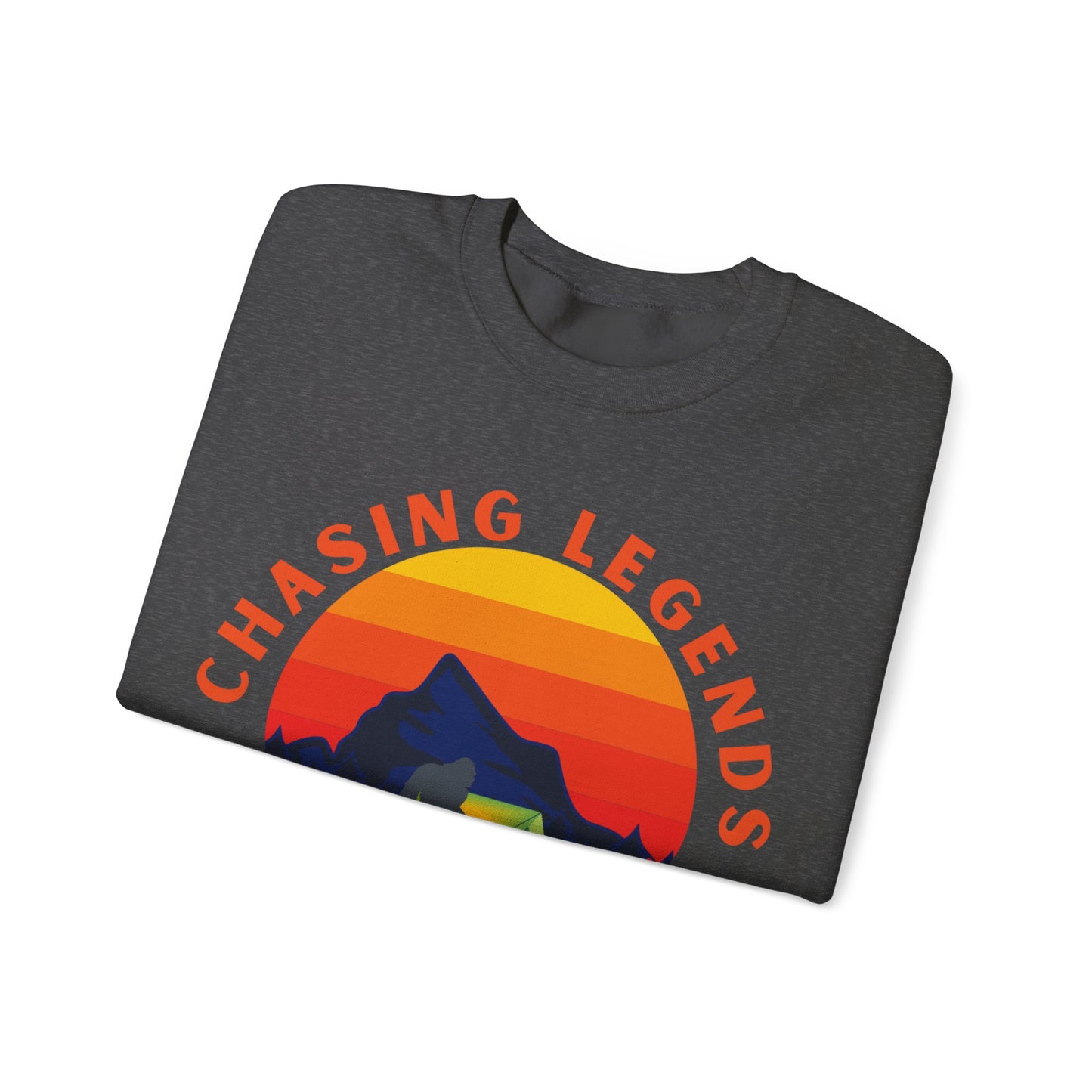 Bigfoot Adventure: Chasing Legends Unisex Heavy Blend™ Crewneck Sweatshirt EU