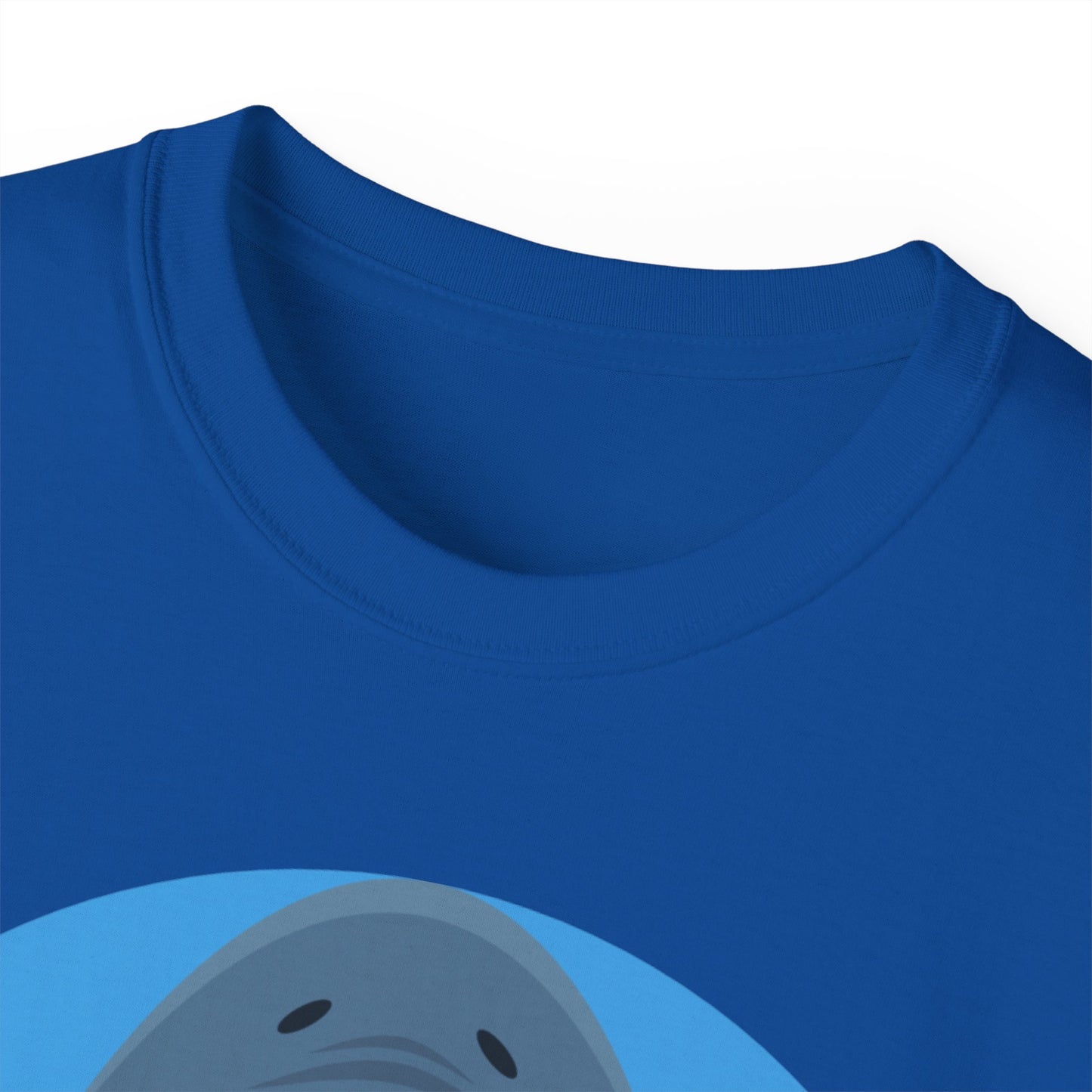 Camiseta unisex de algodón ultrafino Surfin' Shark de la UE 