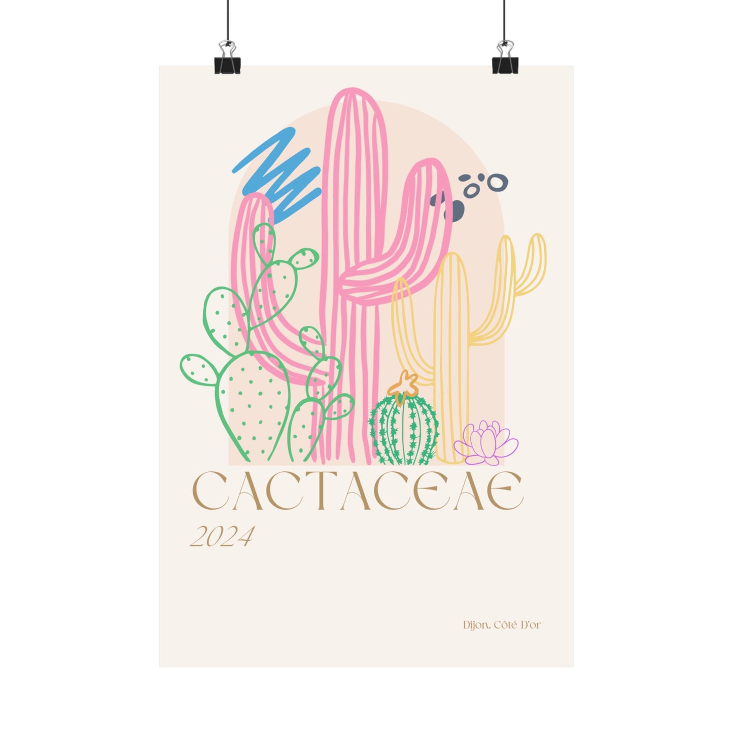 Cactaceae Vertical Posters