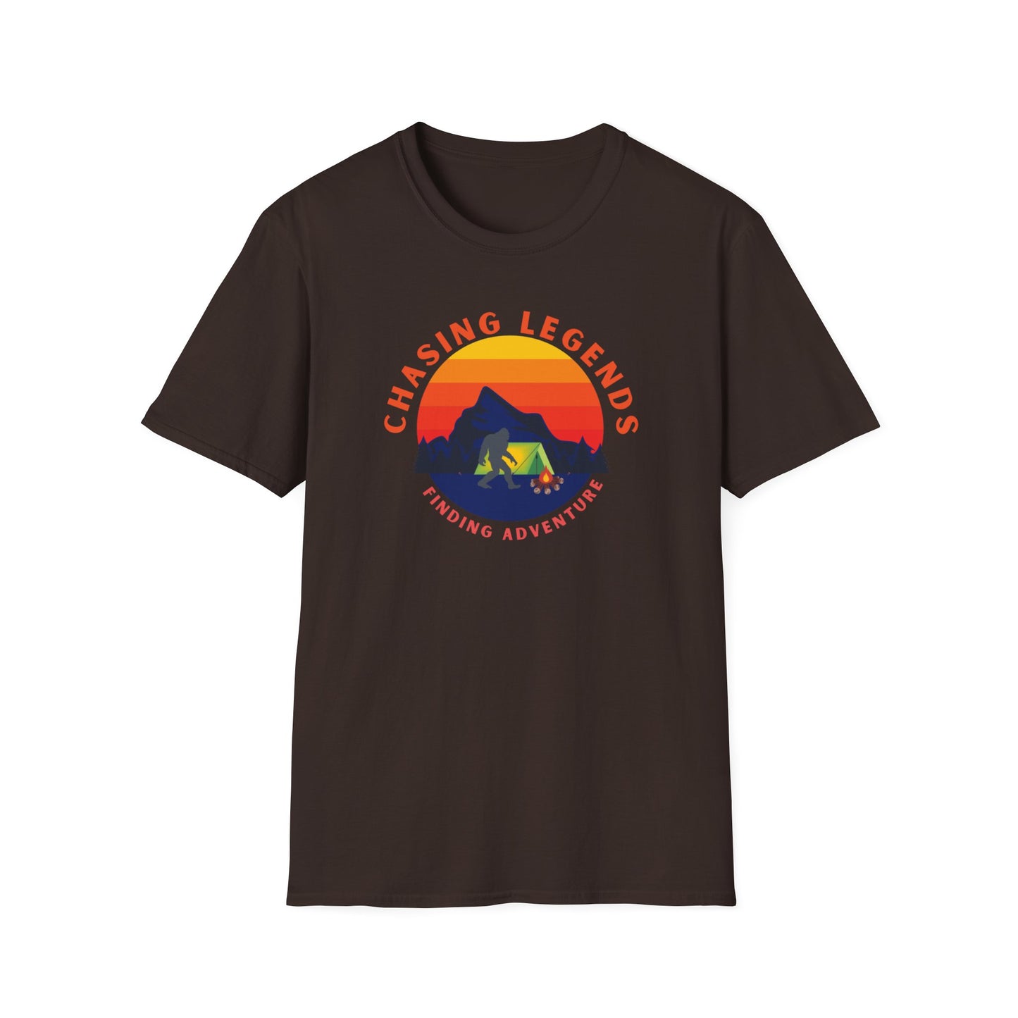 Bigfoot Adventure: Chasing Legends Unisex Softstyle T-Shirt EU